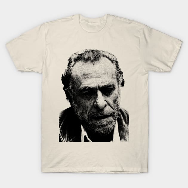 Charles Bukowski T-Shirt by idontwannawait